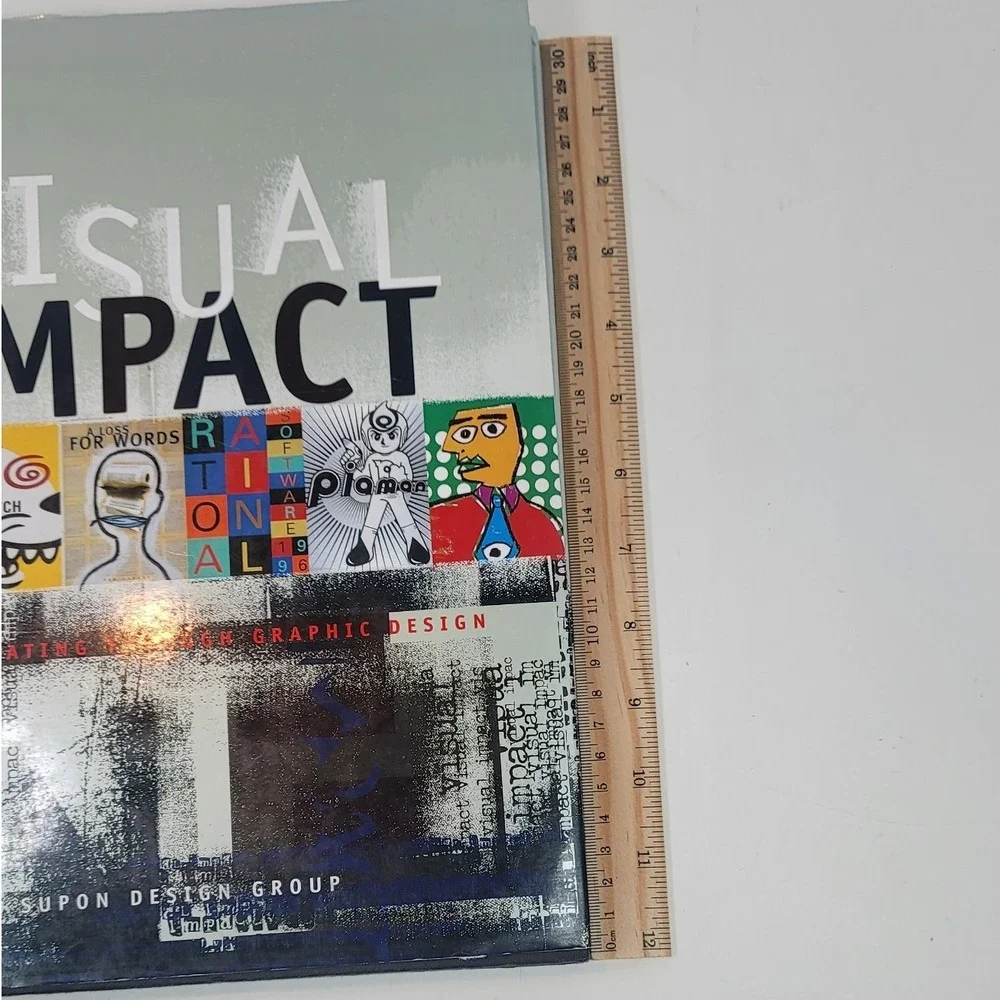 Visual Impact Communicating Through Graphic Design Supon Design Group Hardcover